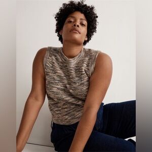 EUC Madewell Space Dye Sweater Vest